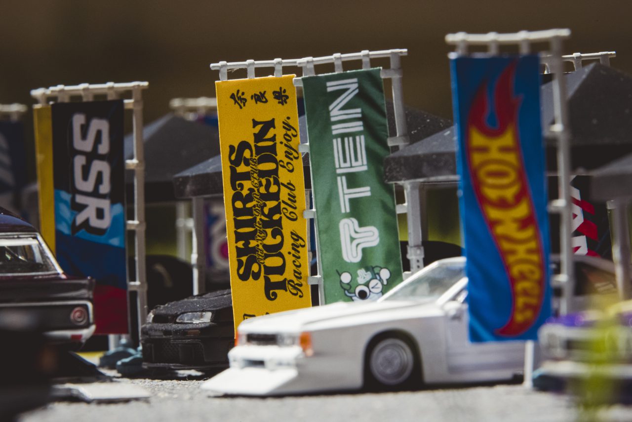 1:64 nobori flag ssr diorama